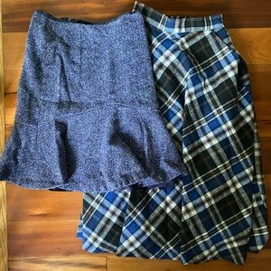 Bundle of two winter skirts